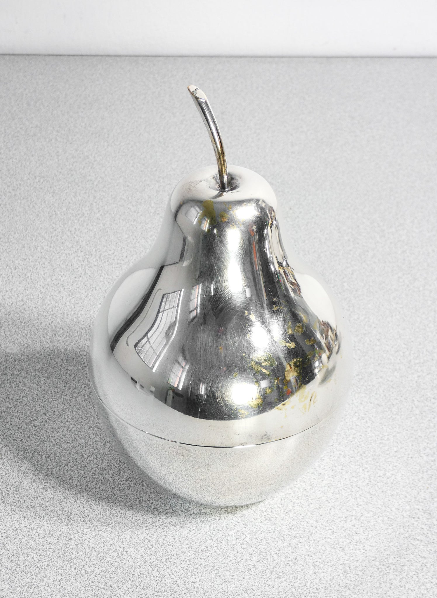 set 3 vaso contenitore christofle coll gallia placcato argento silverplate