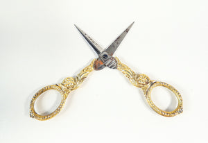 set cucito argento vermeil custodia legno intarsiato epoca 1800 sarto antico
