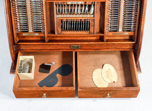 set lenti di prova oftalmiche cassettiera occhiali borrione optometria antico
