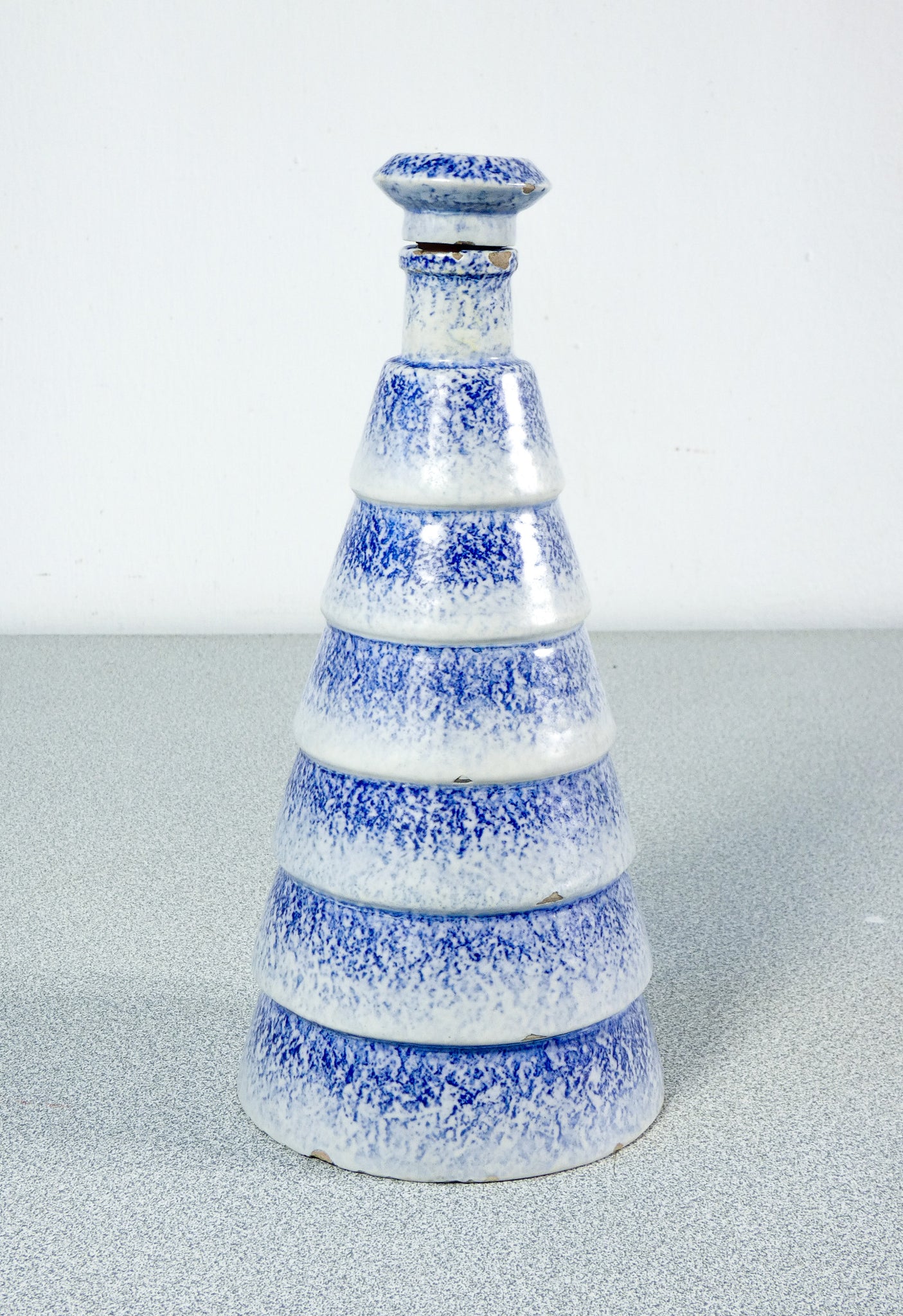 set liquore design ivos pacetti per spica ceramica albisola bottiglia vassoio