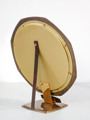 specchio audemars piguet da tavolo banco radica ottone pubblicitario mirror