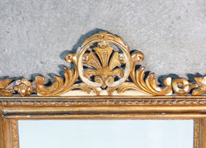 specchio luigi xv epoca 1700 legno scolpito dorato specchiera antico