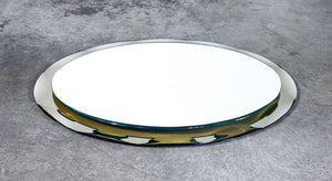 specchio parete vintage metalvetro galvorame siena 1970 wall mirror italia