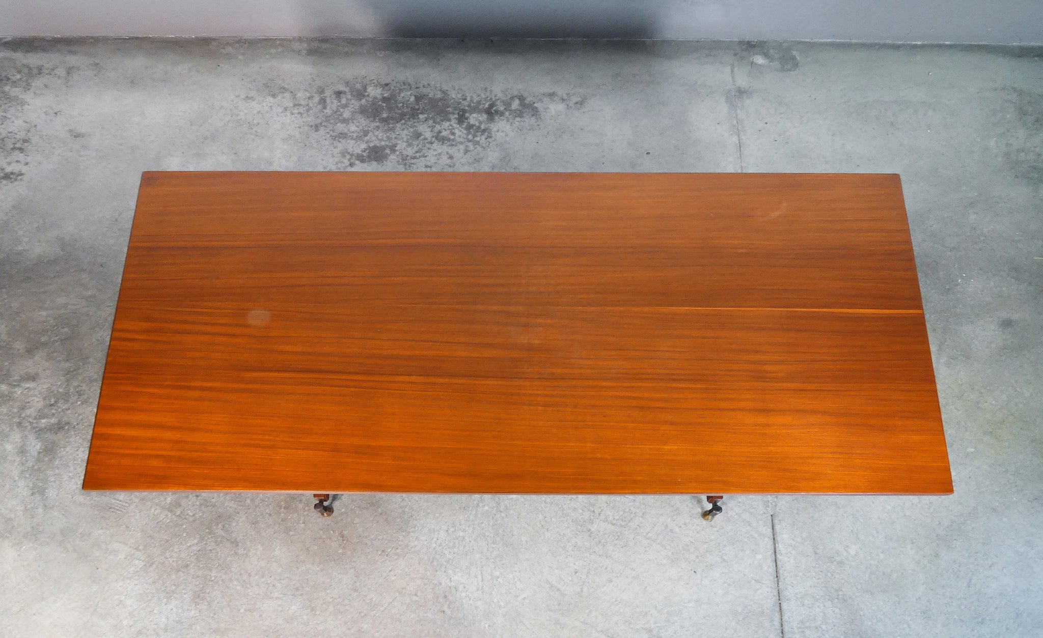 tavolo design italia epoca 1960s legno da pranzo vintage dining table