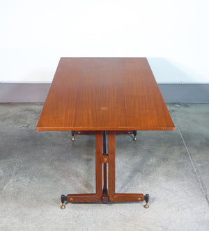 tavolo design italia epoca 1960s legno da pranzo vintage dining table