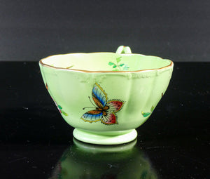 tazzina tazza caffe te porcellana francia piattino dipinto epoca collezione