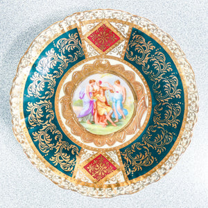 tazzina tazza porcellana haas czjzek royal vienna piattini dipinto kaufmann