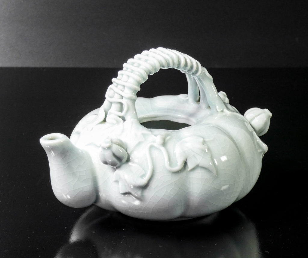 teiera versatoio vaso porcellana ceramica cina epoca porcelain teapot vase