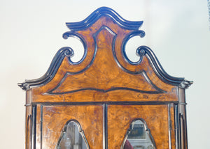 trumeau lombardo secretaire stile luigi xv scrittoio cassetti legno epoca