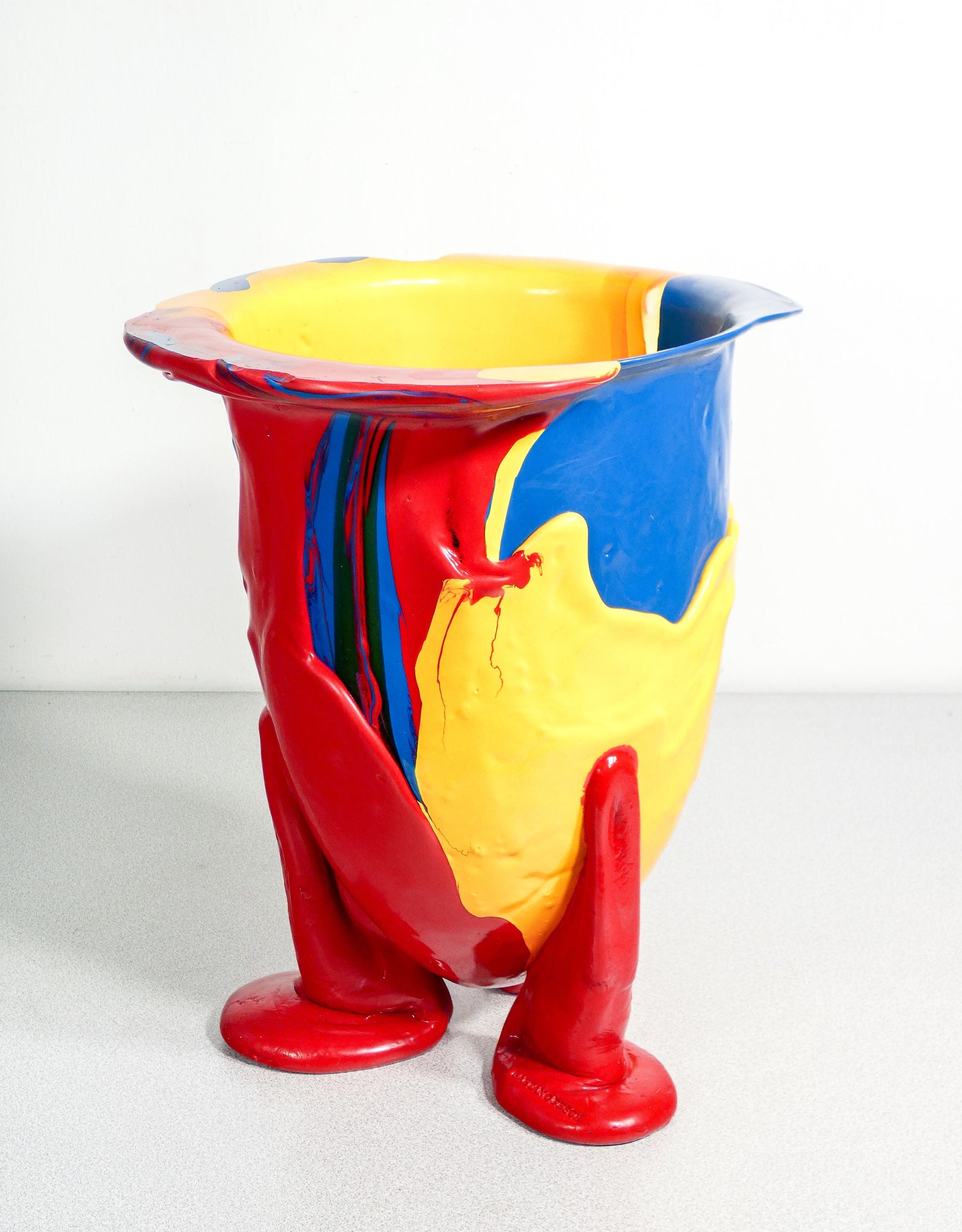 vaso amazzonia gaetano pesce per fish design 2016 scultura resina vase italia
