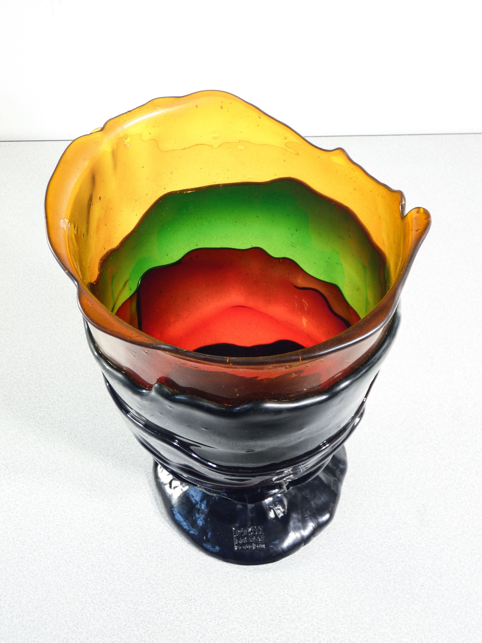 vaso big collina gaetano pesce per fish design 2017 scultura resina morbida
