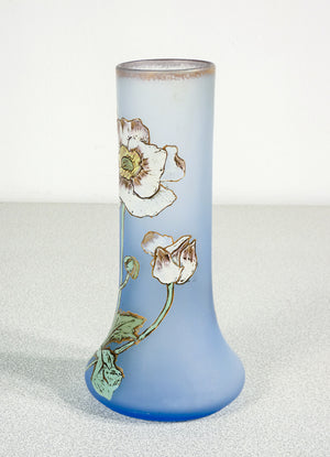 vaso montjoye saint denis vetro smalto francia 1920s art nouveau liberty