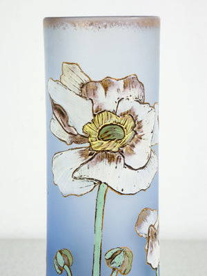 vaso montjoye saint denis vetro smalto francia 1920s art nouveau liberty