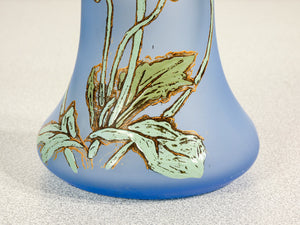 vaso montjoye saint denis vetro smalto francia 1920s art nouveau liberty