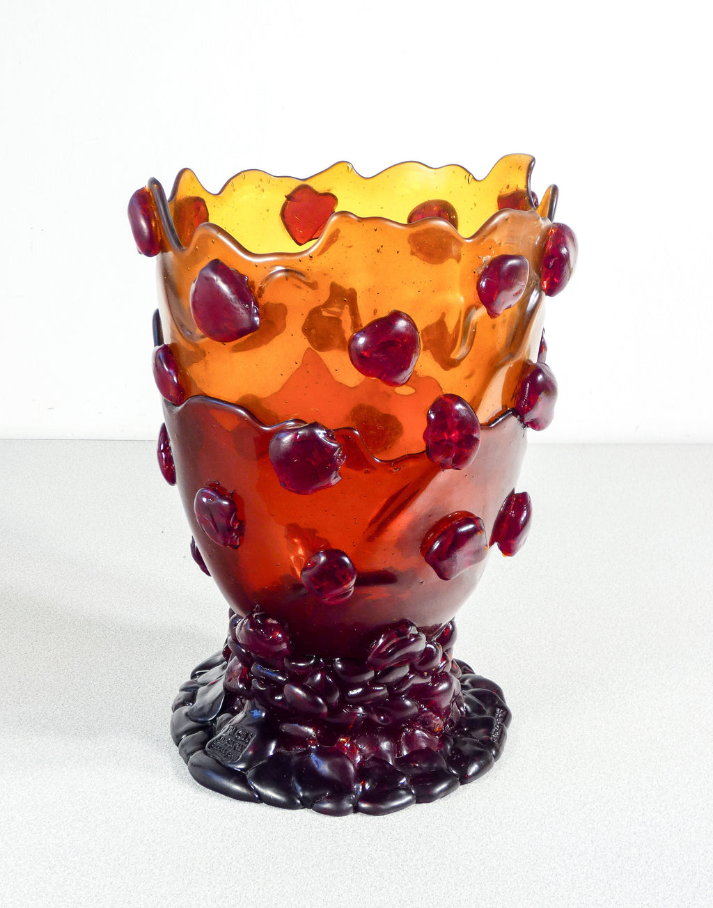 vaso nugget gaetano pesce per fish design resina morbida scultura vase 2017
