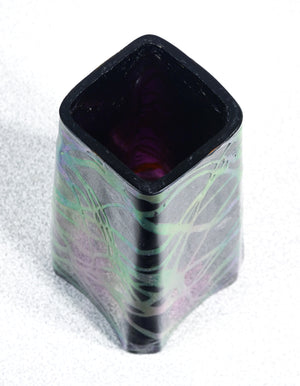 vaso vasetto wmf serie ikora vetro soffiato iridescente epoca 1930s art nouveau