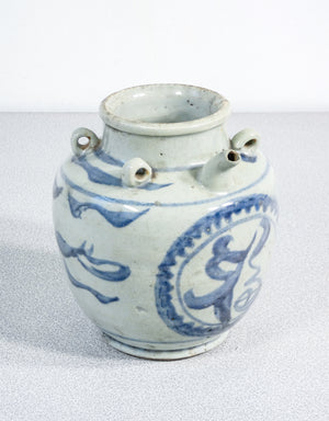 vaso versatoio ceramica porcellana dipinta cina cinese china vase epoca