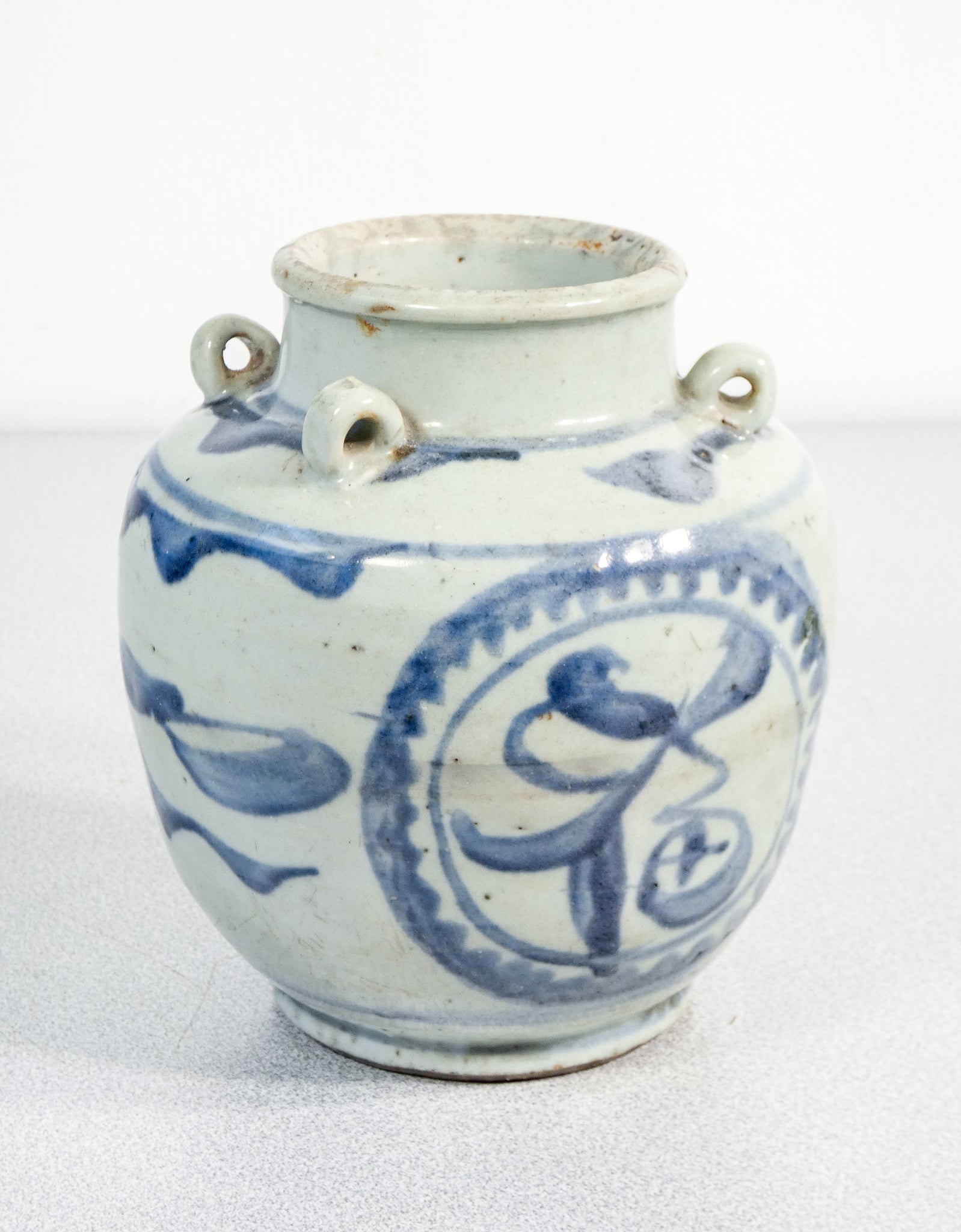vaso versatoio ceramica porcellana dipinta cina cinese china vase epoca
