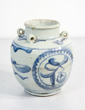 vaso versatoio ceramica porcellana dipinta cina cinese china vase epoca