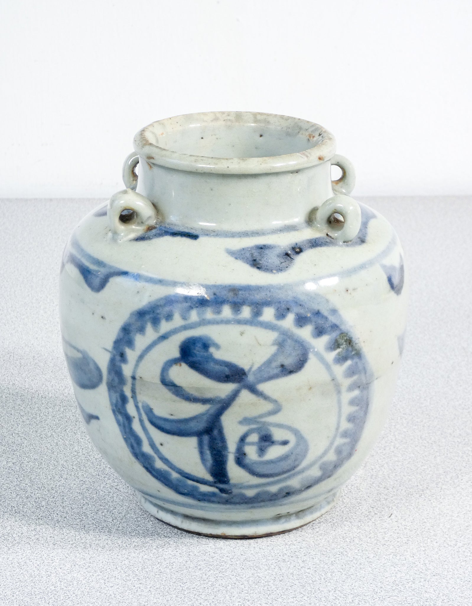 vaso versatoio ceramica porcellana dipinta cina cinese china vase epoca