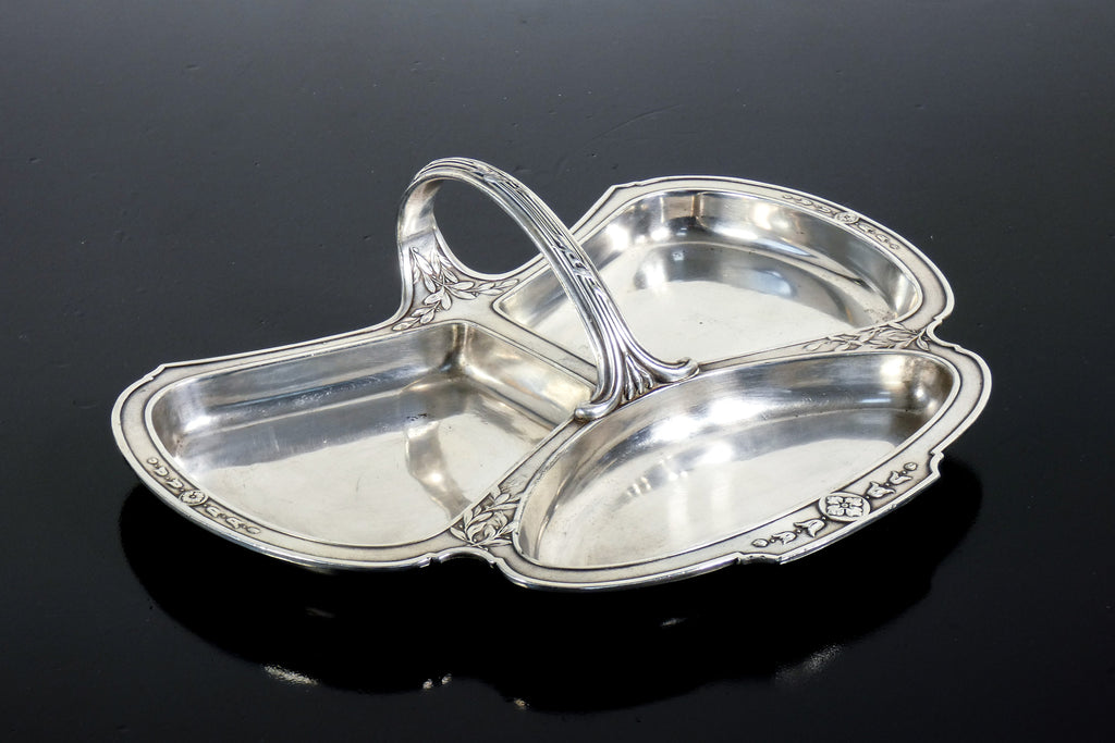 vassoio christofle gallia collection piatto metallo placcato argento 1900s