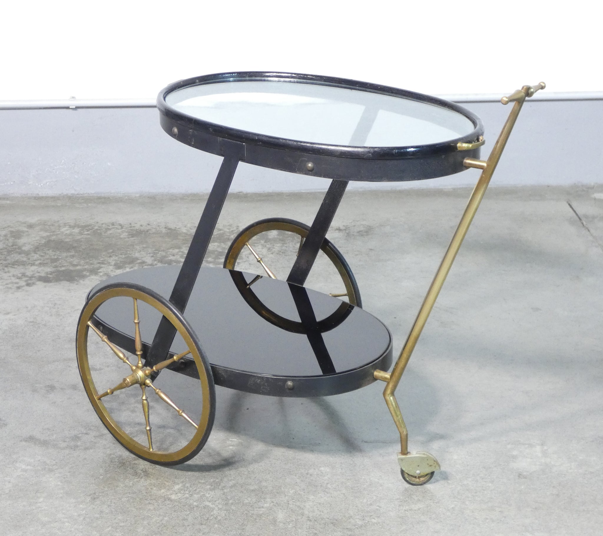 carrello portavivande design italiano 1950s vintage serving trolley italy 2