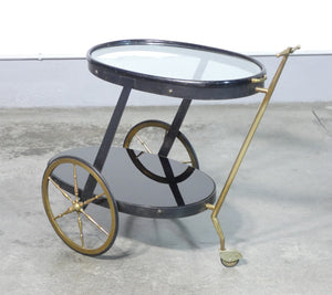 carrello portavivande design italiano 1950s vintage serving trolley italy 2