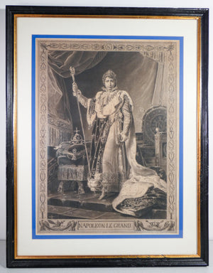 copia acquarello matita 800 f gerard quadro ritratto napoleone napoleon le grand