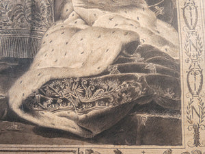 copia acquarello matita 800 f gerard quadro ritratto napoleone napoleon le grand