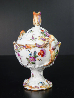 coppa porcellana edme samson ceramics francia 1800 vaso zuccheriera antica