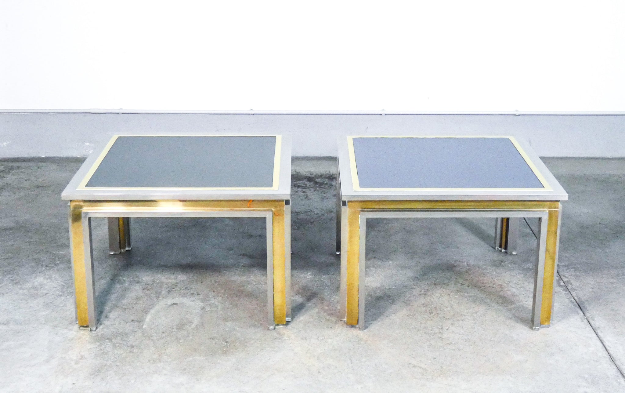coppia tavolini salotto design romeo rega caffe tavolo basso coffee table italy