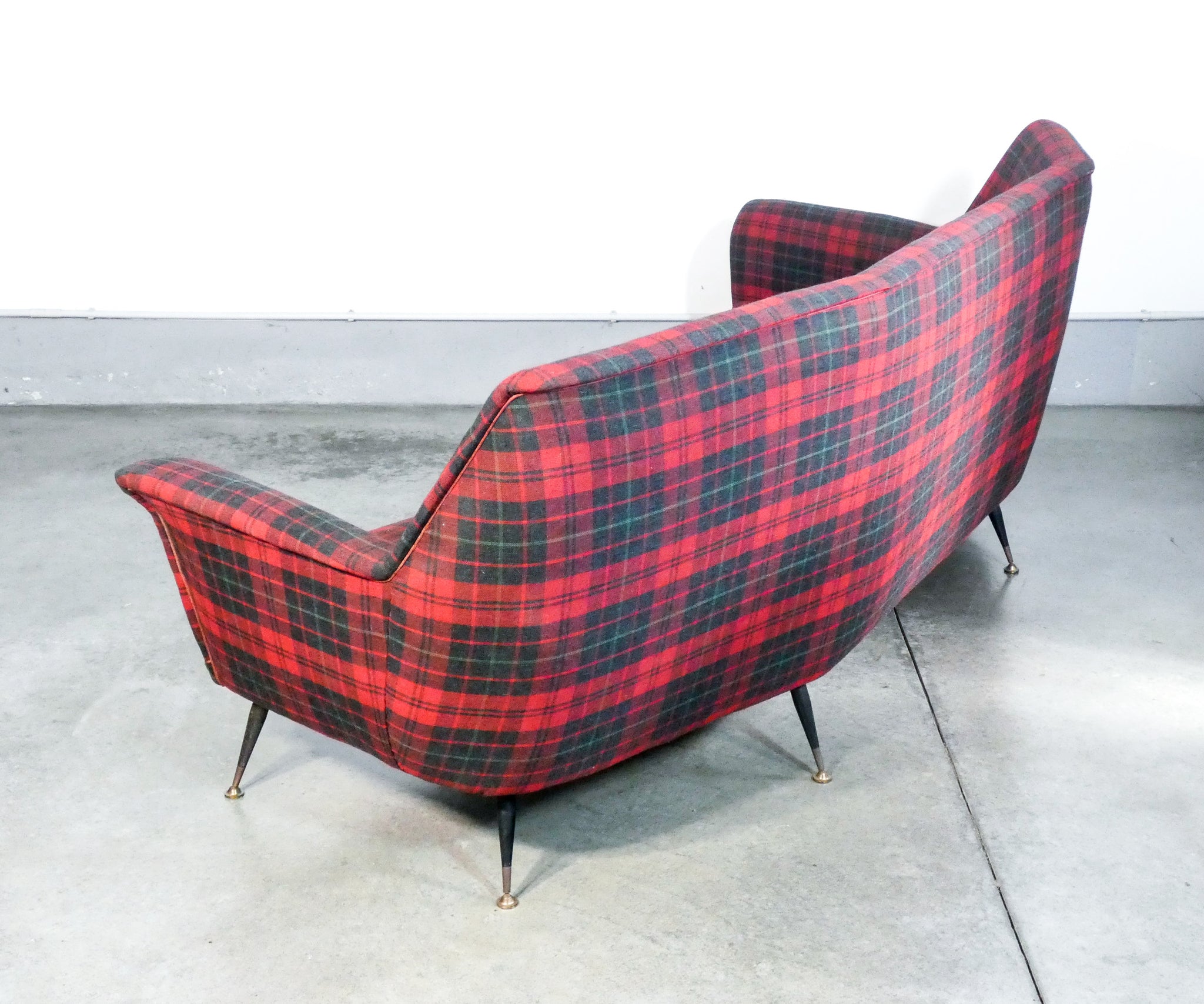 divano design italiano stile gigi radice per minotti vintage 1960s poltrona