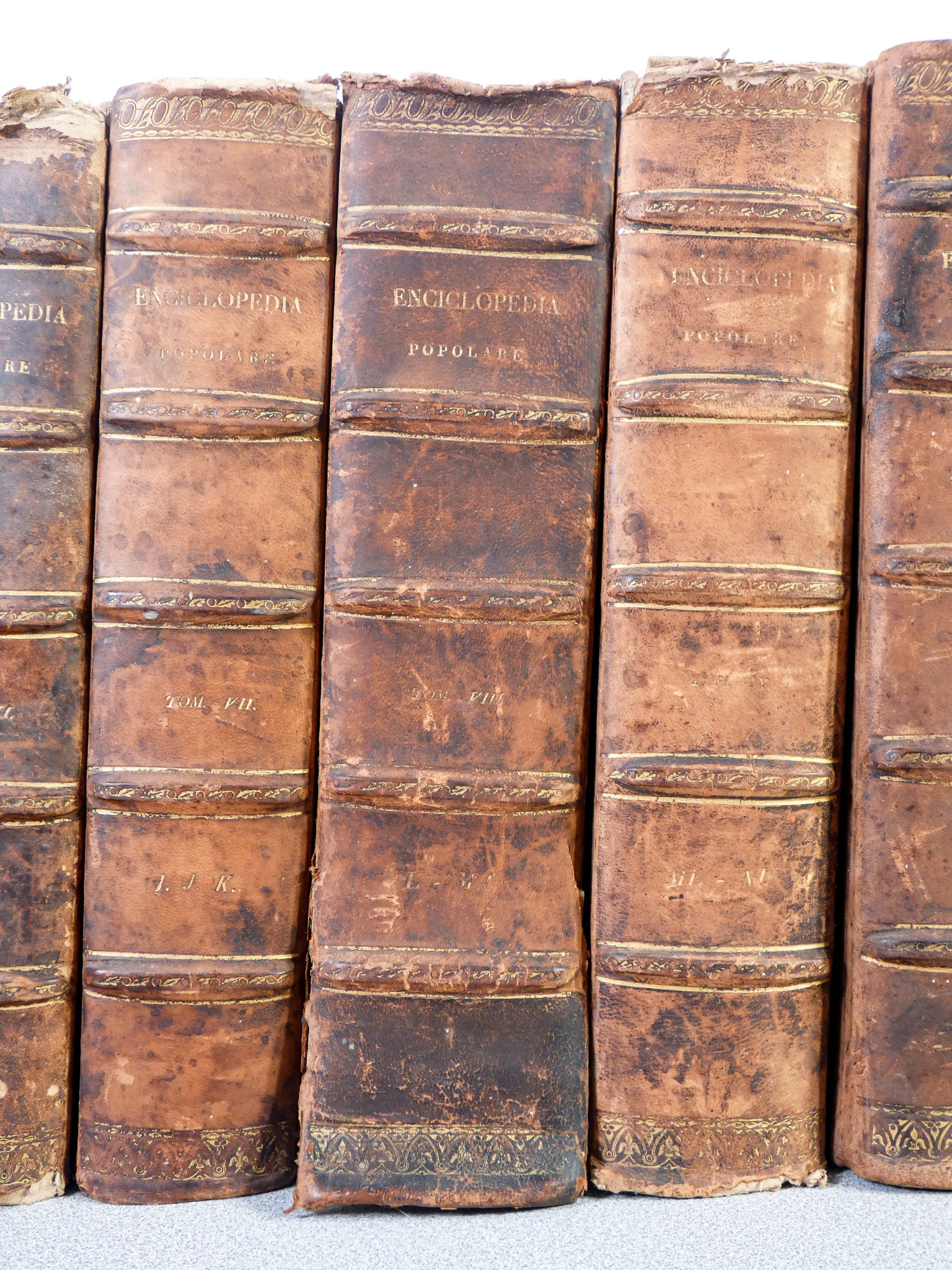 enciclopedia popolare giuseppe pomba 1846 dizionario 12 tomi volumi tavole