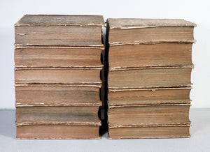 enciclopedia popolare giuseppe pomba 1846 dizionario 12 tomi volumi tavole