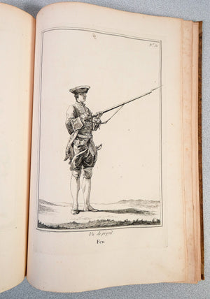 exercice de l infanterie francoise baudouin 1757 libro incisioni stampe esercito