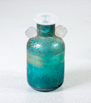 flacone vetro soffiato murano la murrina bottiglietta fiala venice art glass