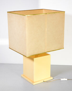 lampada abat jour design italiano vintage 1950s minimalista moderna table lamp