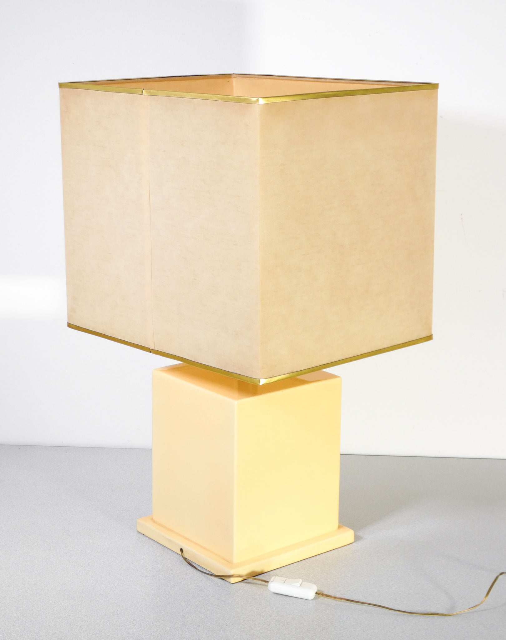 lampada abat jour design italiano vintage 1950s minimalista moderna table lamp