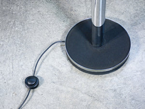 lampada da terra design reggiani epoca 1970s piantana 3 lumi vintage floor lamp