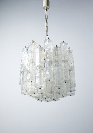 lampadario design toni zuccheri per venini vetro murano lampada sospensione
