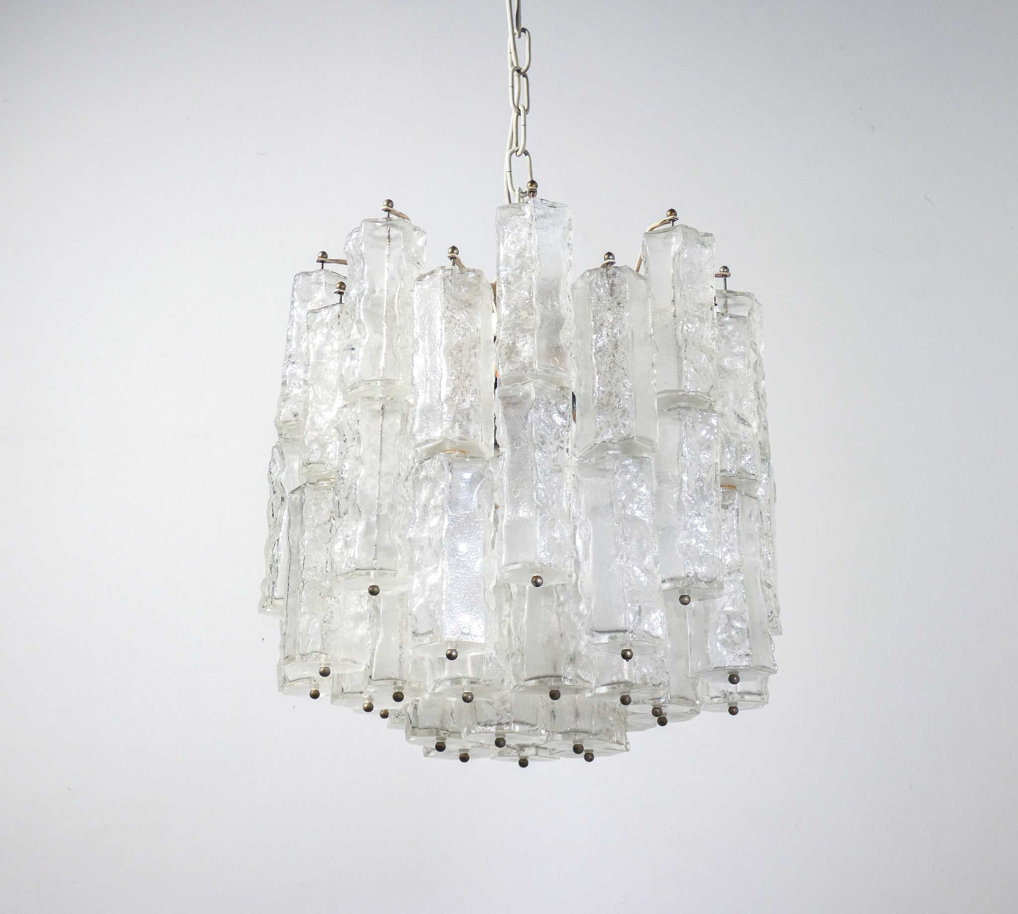lampadario design toni zuccheri per venini vetro murano lampada sospensione