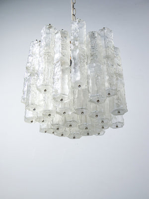 lampadario design toni zuccheri per venini vetro murano lampada sospensione