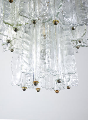 lampadario design toni zuccheri per venini vetro soffiato lampada sospensione