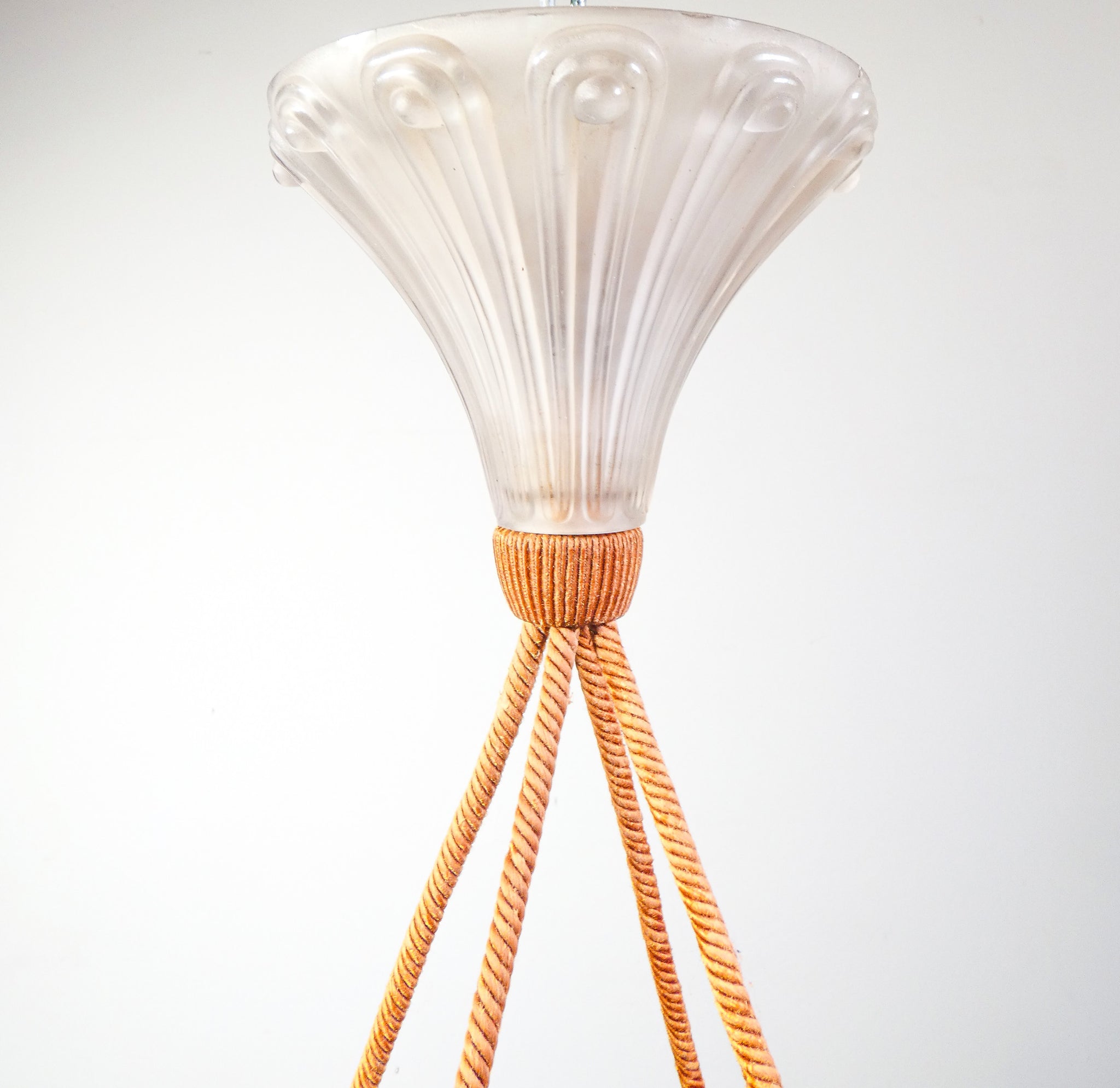 lampadario plafoniera dahlias 2459 design rene lalique epoca 1921 vetro