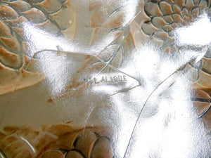 lampadario plafoniera dahlias 2459 design rene lalique epoca 1921 vetro
