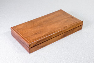 lente ingrandimento da tavolo manico osso custodia legno elegante ufficio epoca