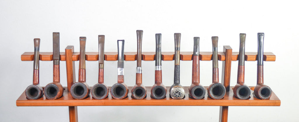 lotto 12 pipe 6 jeantet 6 barling england smoking pipes tobacco vintage