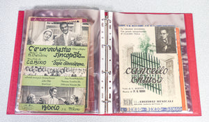 lotto 240 partiture spartiti canzoni italiane internazionali musica vintage