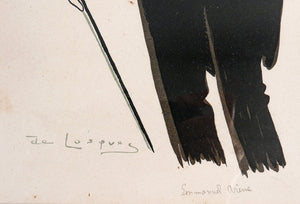 manifesto firmato daniel de losques art deco francia parigi litografia 1800 1900