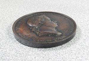 medaglia ferdinando i austria 1838 incoronazione milano manfredini antica
